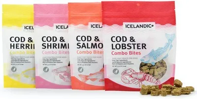 1ea 3.52 oz. Icelandic+ Cod/Shrim Bites - Treat